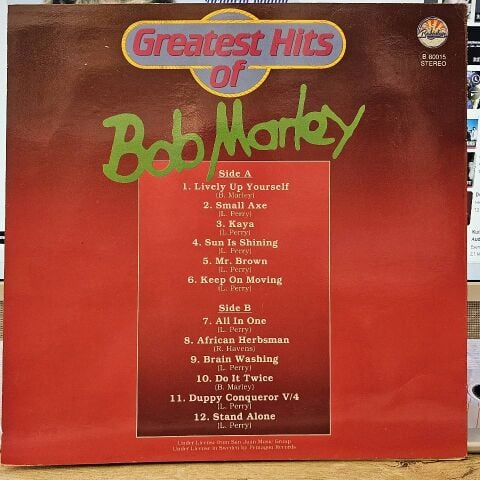 Bob Marley – Greatest Hits Of LP PLAK