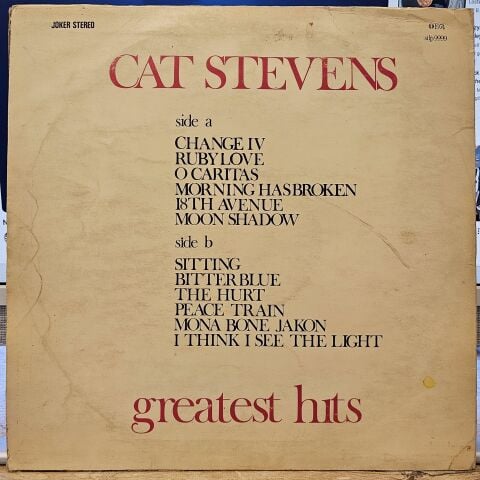 Cat Stevens – Greatest Hits LP PLAK