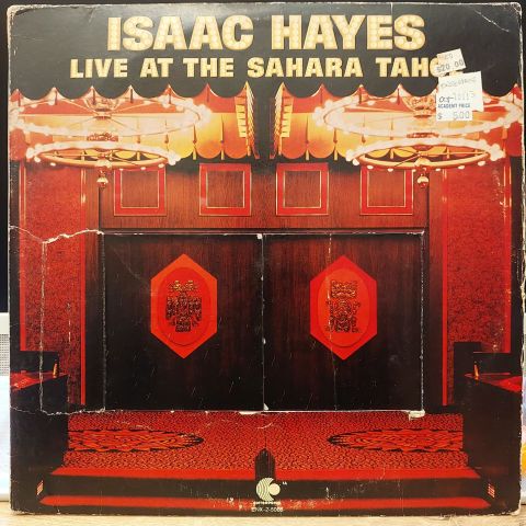 Isaac Hayes – Live At The Sahara Tahoe LP PLAK