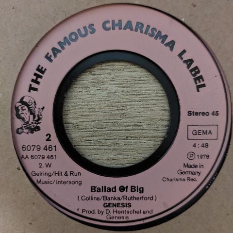 Genesis – Follow You Follow Me 45LİK PLAK