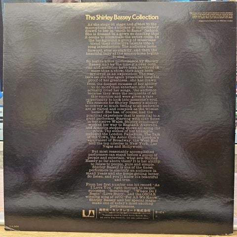 Shirley Bassey – The Shirley Bassey Collection LP PLAK