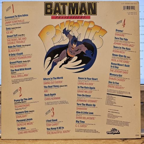 Various – Batman Präsentiert: Powerhits LP PLAK