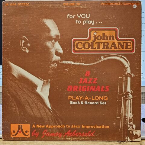 Jamey Aebersold – Eight Jazz Originals By John Coltrane LP PLAK
