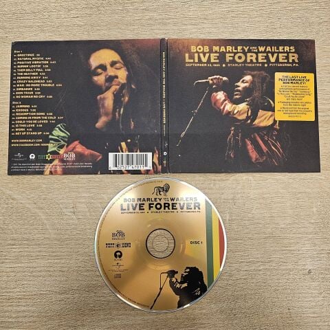 BOB MARLEY - LIVE FOREVER CD