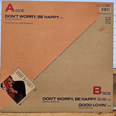 Bobby McFerrin – Don't Worry, Be Happy LP PLAK