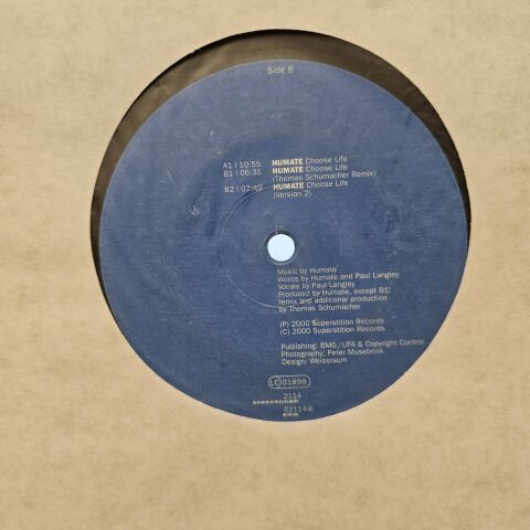 Humate – Choose Life LP PLAK
