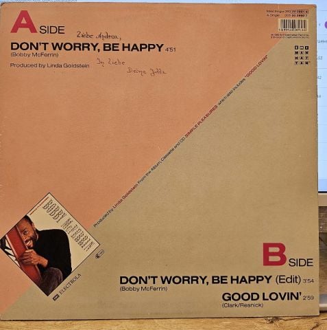 Bobby McFerrin – Don't Worry, Be Happy LP PLAK