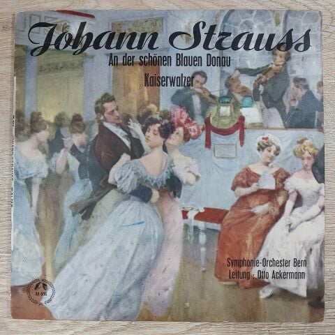 Symphonie-Orchester Bern* – Johann Strauss Waltzes 45LİK PLAK