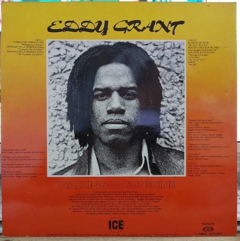 Eddy Grant – Walking On Sunshine = Caminando Sobre El Sol LP PLAK