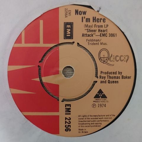 Queen – Now I'm Here 45LİK PLAK