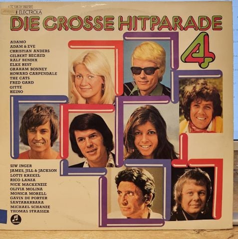 Various – Die Grosse Hitparade 4 LP PLAK