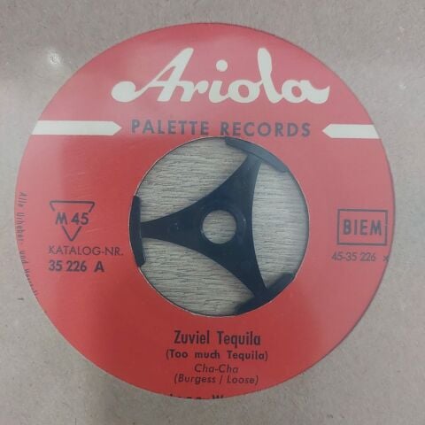 Jean Walter – Zuviel Tequila 45LİK PLAK