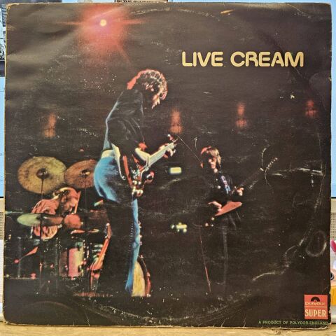 Cream – Live Cream LP PLAK