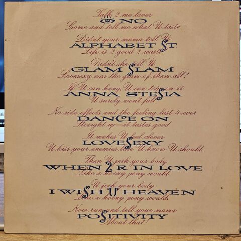 Prince – Lovesexy LP PLAK
