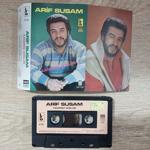 ARİF SUSAM - KARARSIZ GÖNLÜM KASET