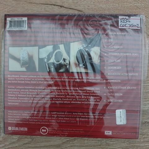 HÜSNÜ ŞENLENDİRİCİ - HÜSNÜ KLARNET CD