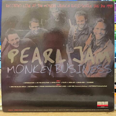 Pearl Jam – Monkey Business LP PLAK