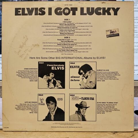 Elvis Presley – I Got Lucky LP PLAK