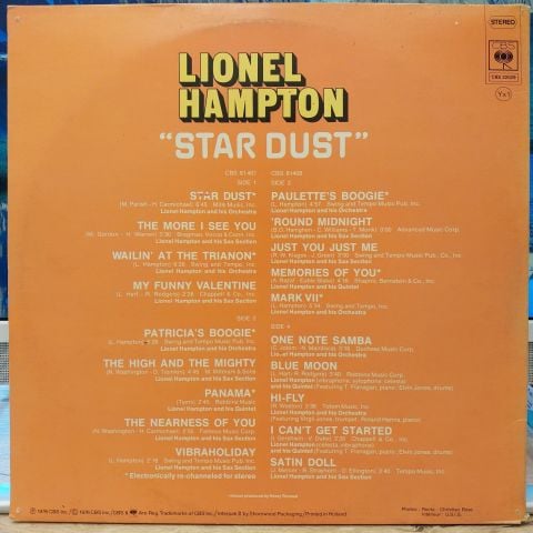 Lionel Hampton – Star Dust LP PLAK