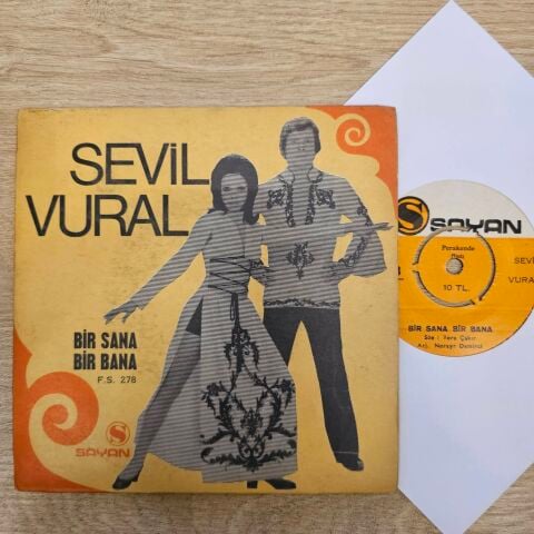 Sevil & Vural – Bir Sana Bir Bana 45LİK PLAK