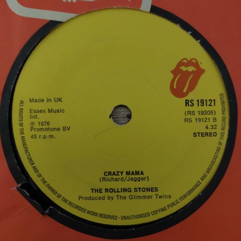 The Rolling Stones – Fool To Cry 45LİK PLAK