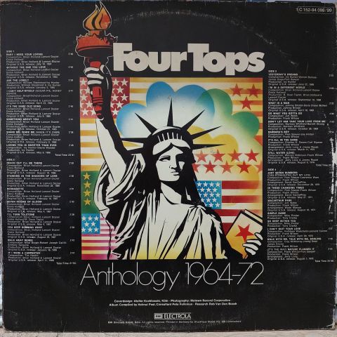 Four Tops – Anthology 1964-72 LP PLAK