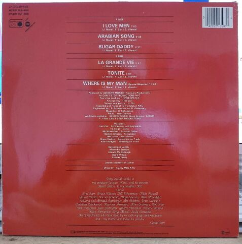 Eartha Kitt – I Love Men LP PLAK