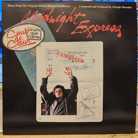 Giorgio Moroder – Midnight Express (Music From The Original Motion Picture Soundtrack) LP PLAK