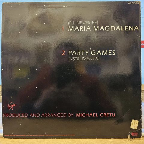 Sandra – (I'll Never Be) Maria Magdalena LP PLAK