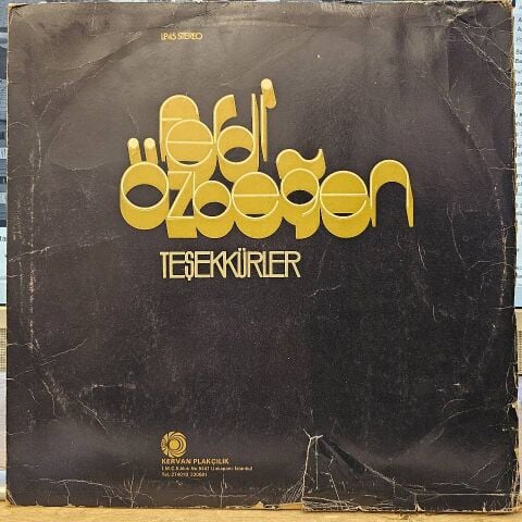 Ferdi Özbeğen – Teşekkürler LP PLAK
