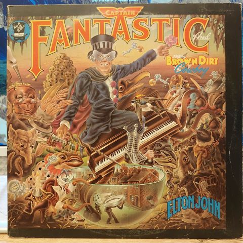 Elton John – Captain Fantastic And The Brown Dirt Cowboy LP PLAK