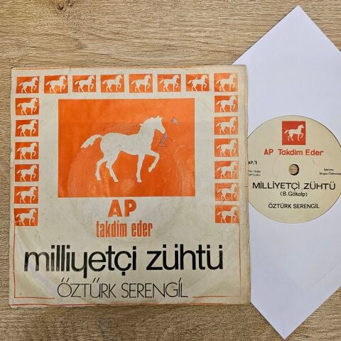 Öztürk Serengil – Milliyetçi Zühtü / Sizin İçin Oyun Havaları 45LİK PLAK