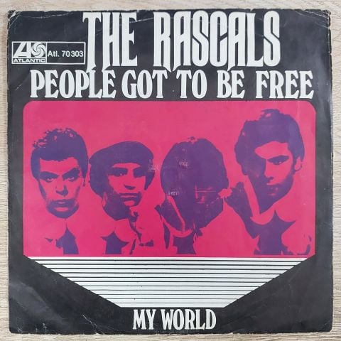 The Rascals – People Got To Be Free / My World 45LİK PLAK