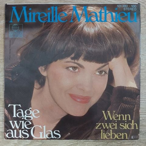 Mireille Mathieu – Tage Wie Aus Glas 45LİK PLAK