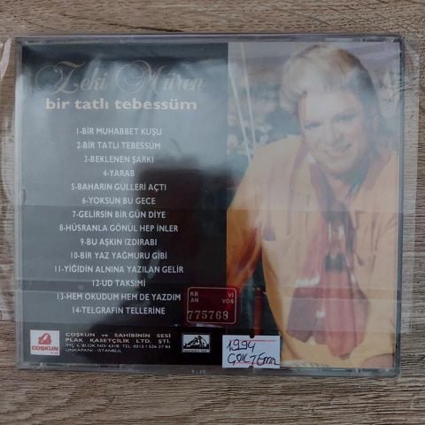 ZEKİ MÜREN - BİR TATLI TEBESSÜM CD
