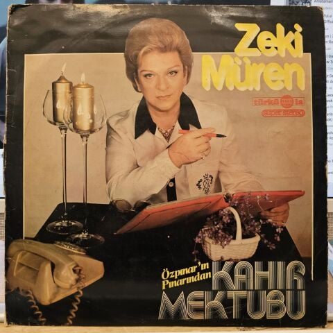Zeki Müren – Özpınar'ın Pınarından Kahır Mektubu LP PLAK