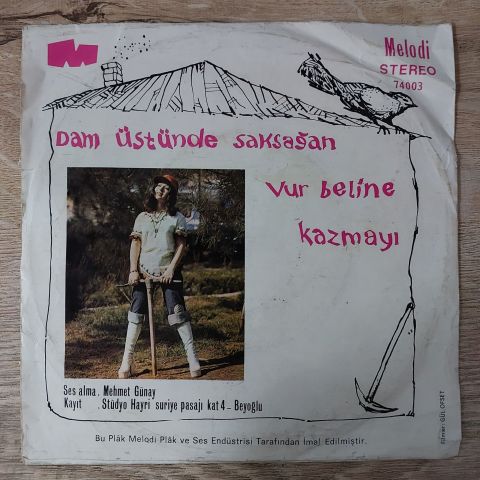 Parla Şenol – Dam Üstünde Saksağan 45LİK PLAK