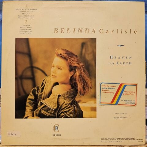 Belinda Carlisle – Heaven On Earth LP PLAK