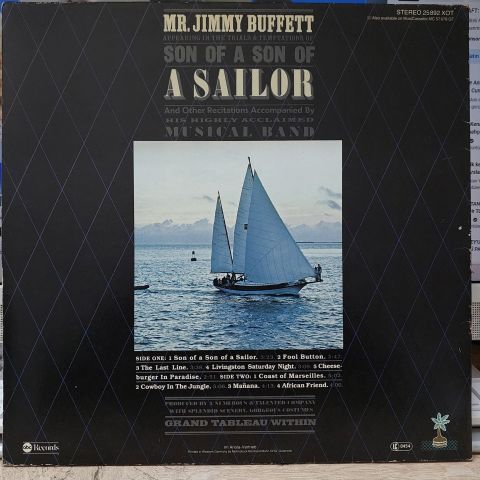 Jimmy Buffett – Son Of A Son Of A Sailor LP PLAK