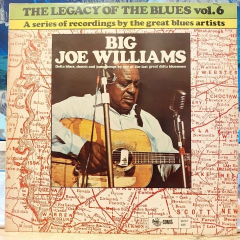 Big Joe Williams – The Legacy Of The Blues Vol. 6 LP PLAK