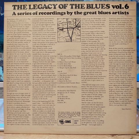 Big Joe Williams – The Legacy Of The Blues Vol. 6 LP PLAK