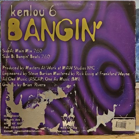 Kenlou 6 – Bangin' LP PLAK