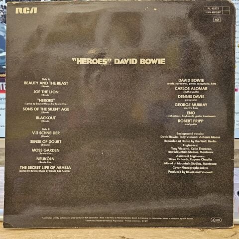 David Bowie – ''Heroes'' LP PLAK