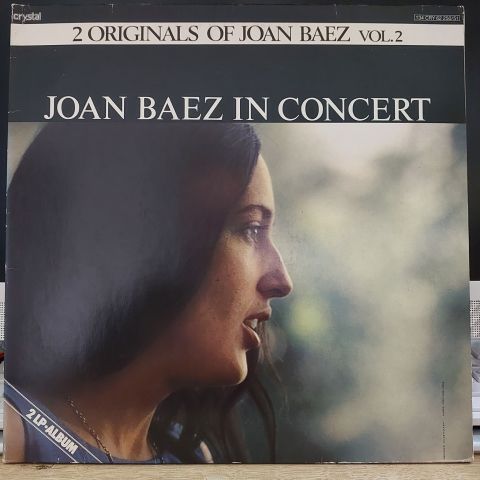 Joan Baez – 2 Originals Of Joan Baez Vol.2 - Joan Baez In Concert LP PLAK