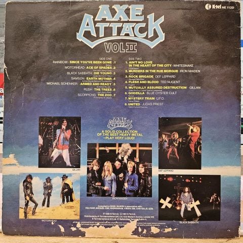 Various – Axe Attack Vol II LP PLAK
