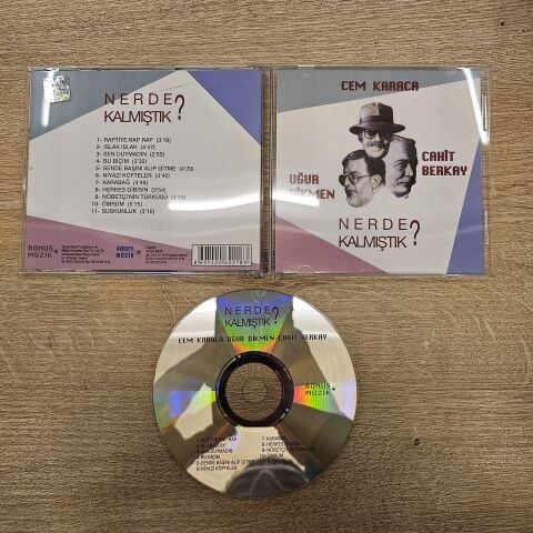 CEM KARACA - NEREDE KALMIŞTIK CD