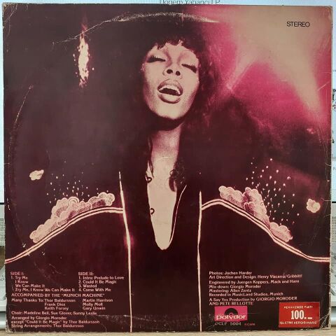 Donna Summer – A Love Trilogy LP PLAK