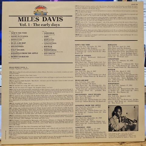 Miles Davis – The Early Days - Vol. 1 LP PLAK