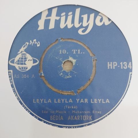 BEDİA AKARTÜRK - AMAN TELLİ TURNAM 45LİK PLAK