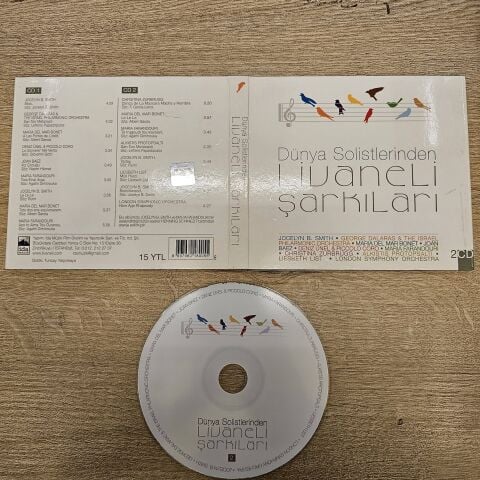 DÜNYA SOLİSTLERİNDEN - LİVANELİ ŞARKILARI CD